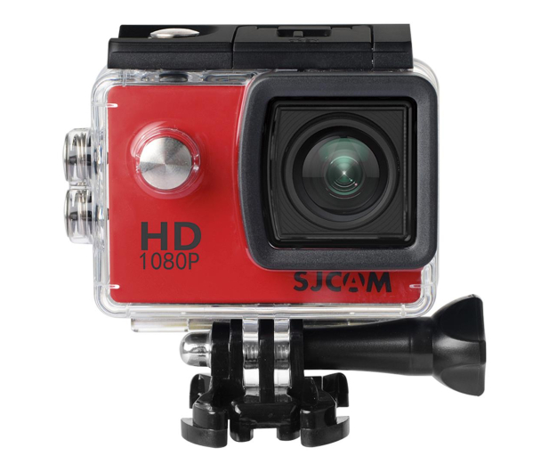 SJCAM SJ4000 czerwona - 692640 - zdjęcie
